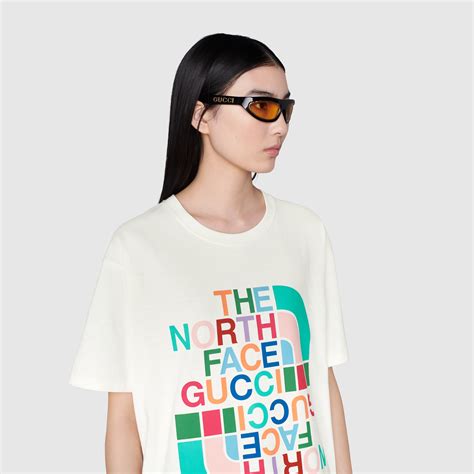 north face gucci pit stop|Gucci north face shirts.